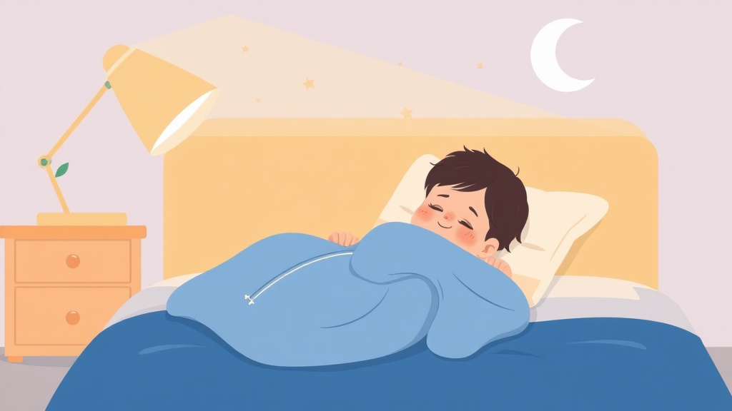 A professional illustration depicting sleep Training a 9 Month Old: What Works Best