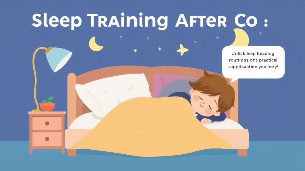 Practical checklist visual for sleep Training After Co Sleeping