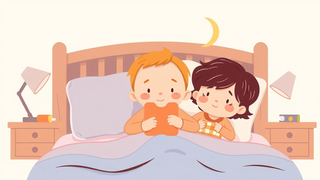 Conceptual diagram showing how bedtime Pass Technique for Toddlers works in practice