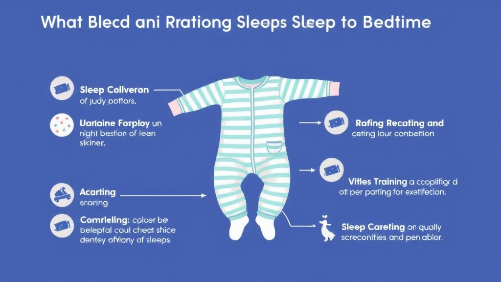 Visual guide for practical steps in what should baby wear during sleep training?