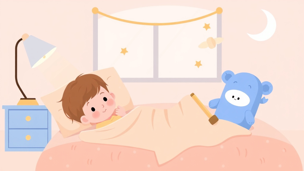 Illustration breaking down the fundamentals of introducing Comfort Objects for Sleep Training