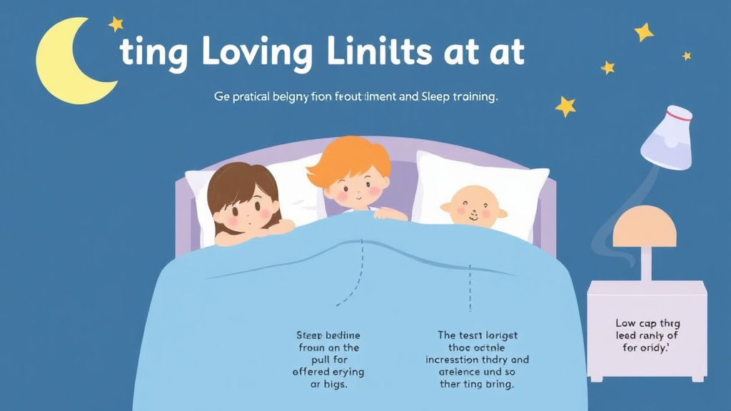 Process flow illustration for putting setting Loving Limits at Bedtime into action
