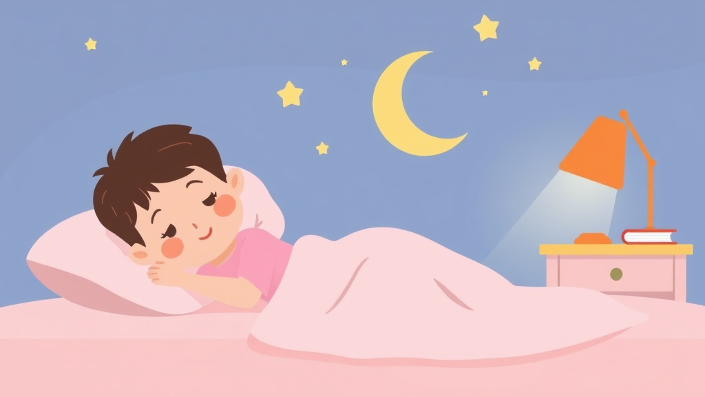 Illustration showing key concepts related to does sleep training raise cortisol? what the research says