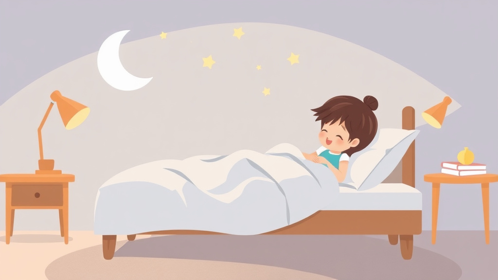 Illustration showing key concepts related to sleep training and co-sleeping transition