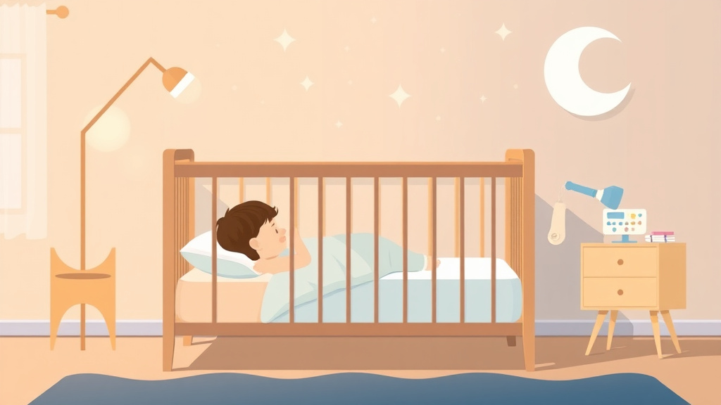 Illustration showing key concepts related to does crib mattress quality affect sleep training?