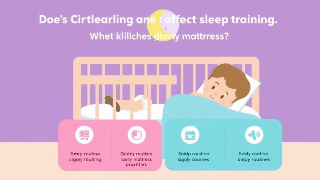 Visual guide for practical steps in does crib mattress quality affect sleep training?