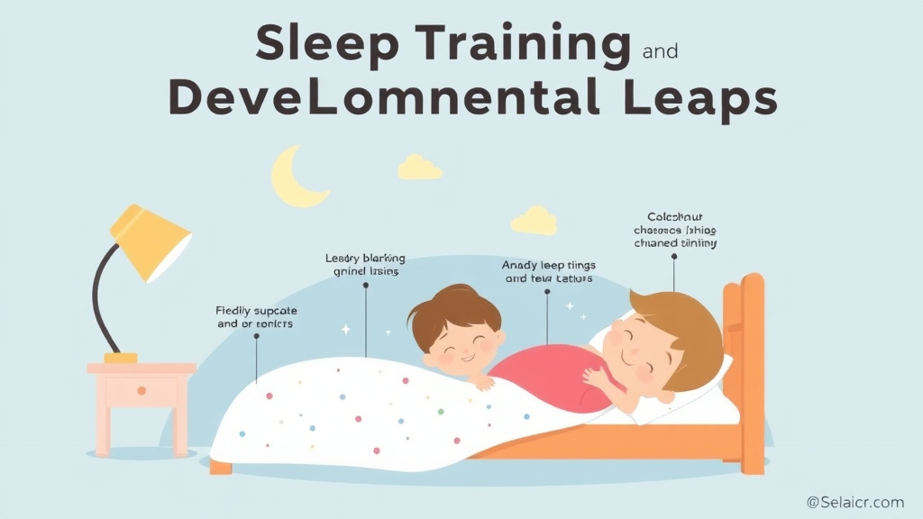 Process flow illustration for putting sleep Training And Developmental Leaps into action