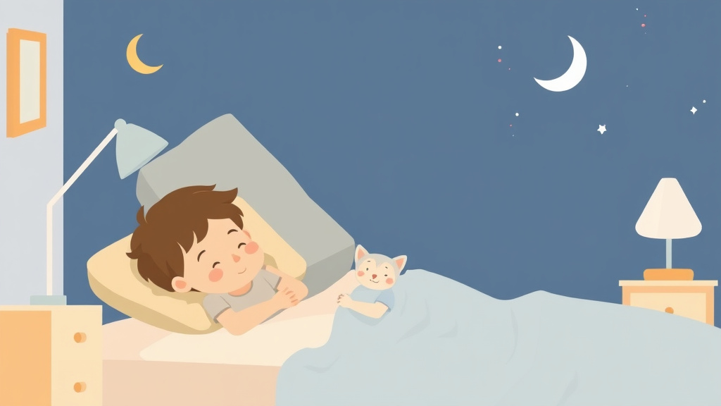 Illustration showing key concepts related to how light exposure affects sleep training success