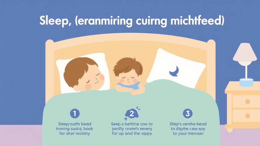 Step-by-step visual guide for implementing sleep Training And Night Feeds