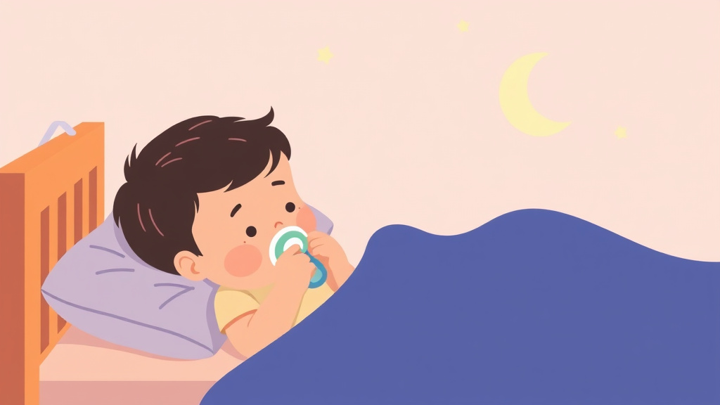 Illustration showing key concepts related to weaning the pacifier during sleep training