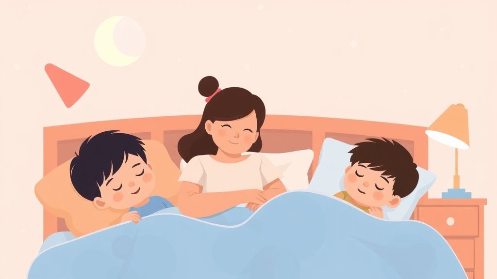 Illustration showing key concepts related to how sleep deprivation affects parents and why sleep training helps
