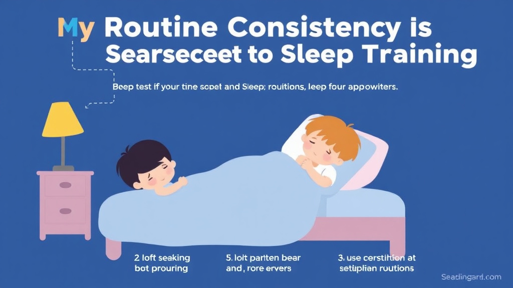 Practical workflow diagram for why Routine Consistency Is the Secret to Sleep Training
