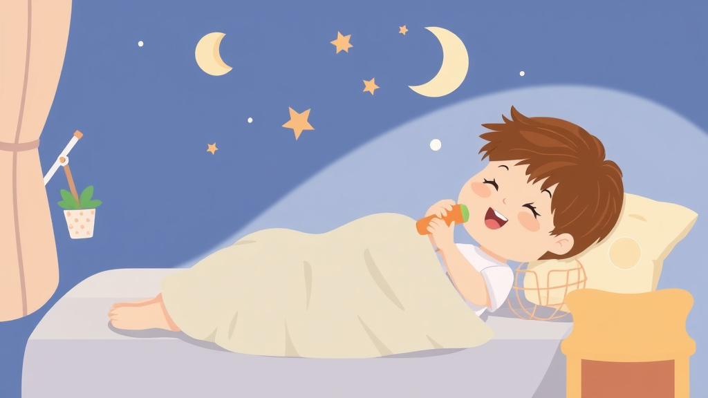 Visual overview of sleep Training While Introducing Solid Foods with key concepts highlighted