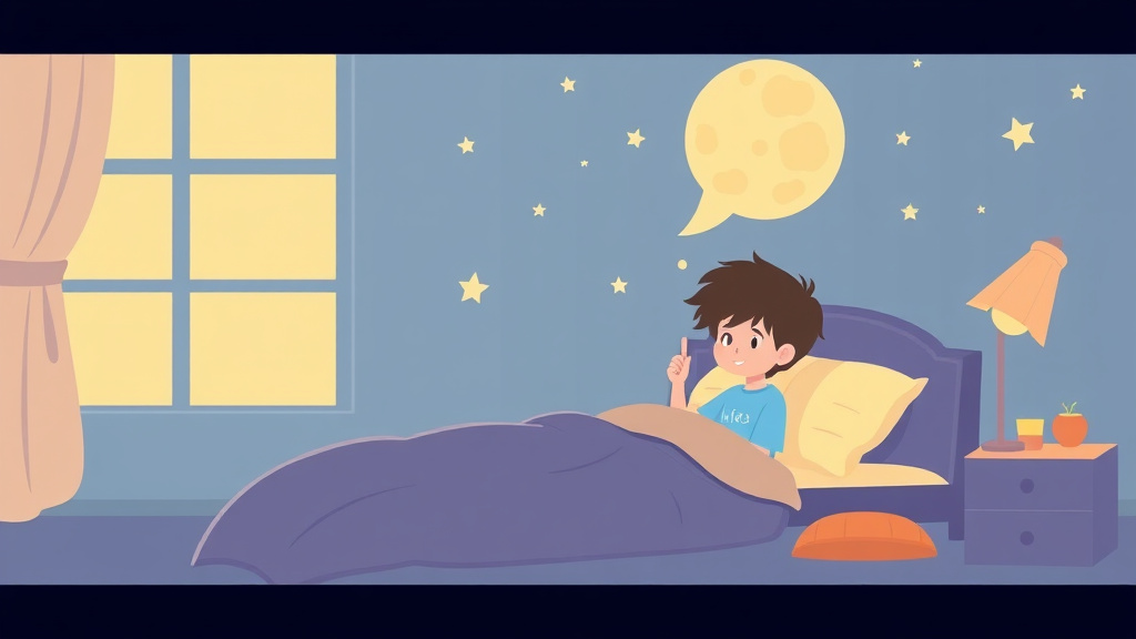 Educational graphic covering the essentials of sleep Training Around the Talking Milestone