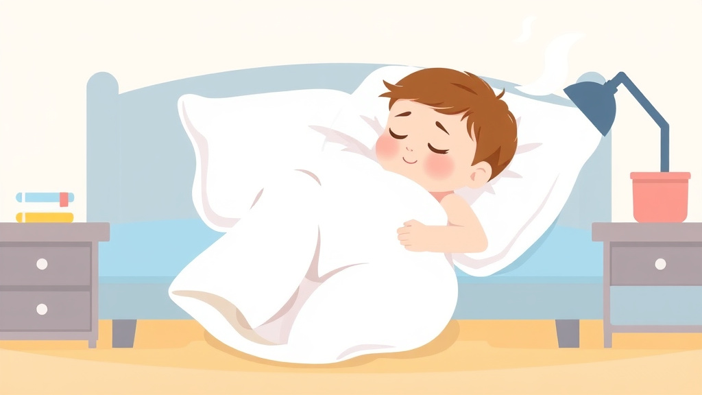 Illustration showing key concepts related to sleep training a anxious baby: strategies that work