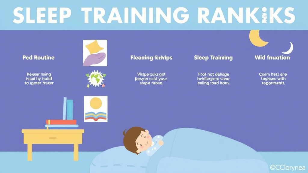 Step-by-step visual guide for implementing sleep Training Books Ranked
