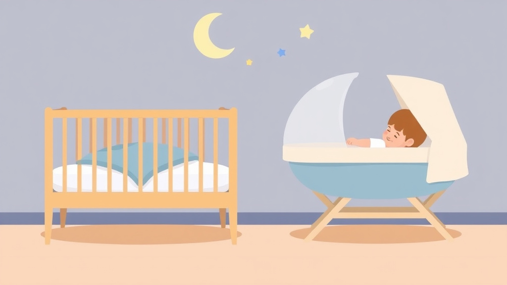 Conceptual diagram showing how sleep Training Crib Vs Bassinet works in practice