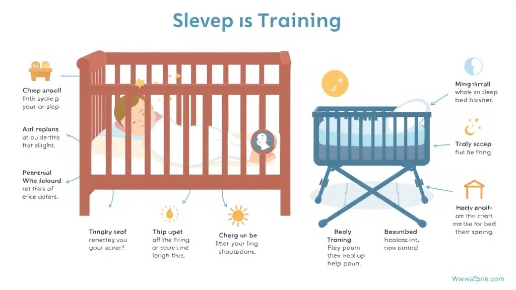 Step-by-step visual guide for implementing sleep Training Crib Vs Bassinet