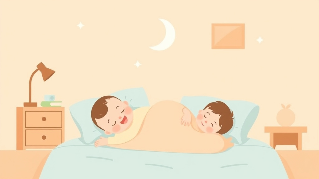 A professional illustration depicting sleep Training a Easy Going Baby: Strategies That Work