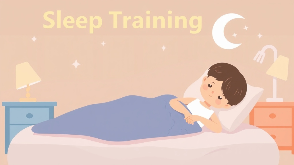 Illustration showing key concepts related to sleep training faq: 50 questions answered