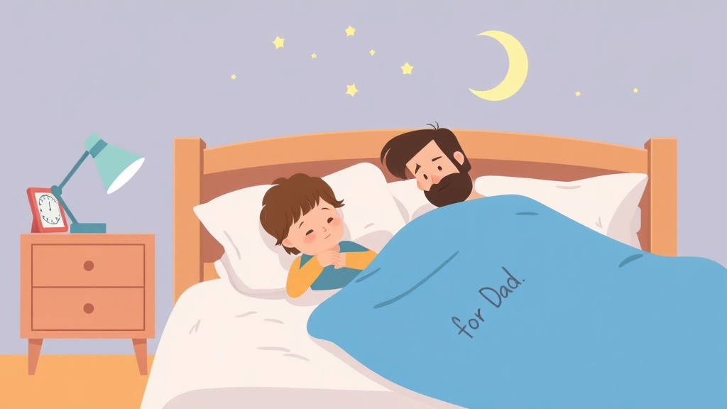 Conceptual diagram showing how sleep Training Guide for Dads works in practice