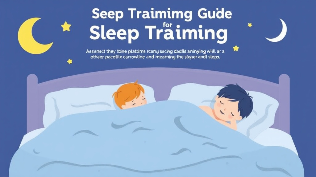 Practical checklist visual for sleep Training Guide for Dads