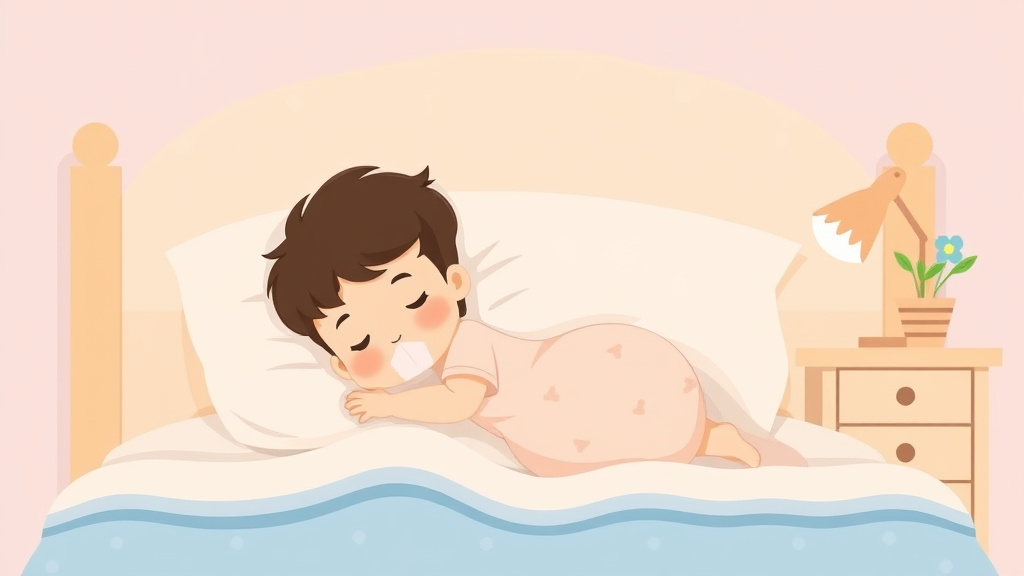 Illustration showing key concepts related to sleep training a high sleep needs baby