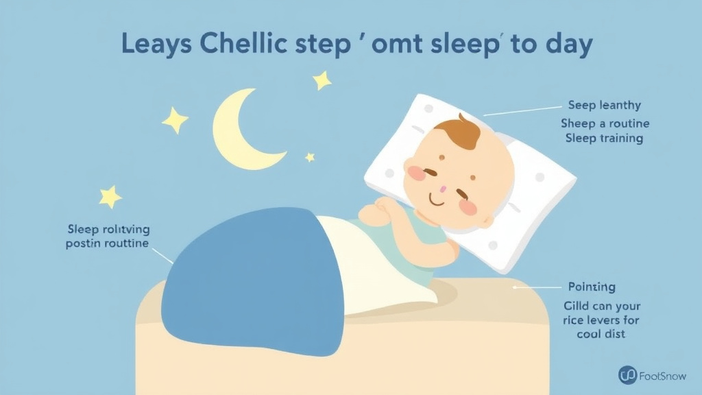 Visual guide for practical steps in sleep training a low sleep needs baby