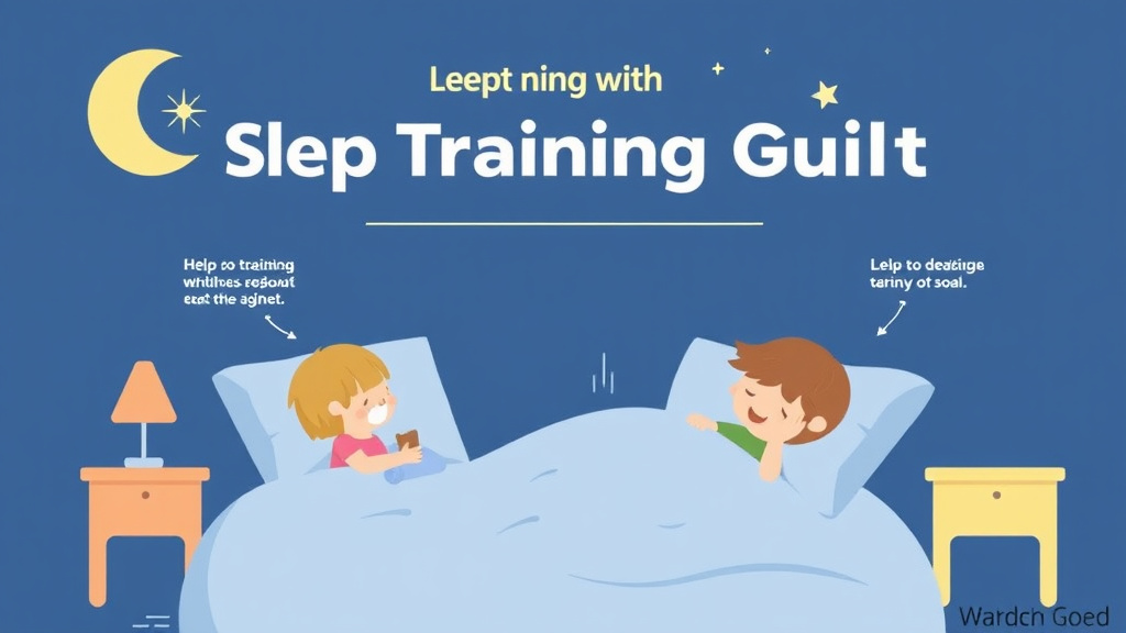 Real-world application diagram for dealing with Sleep Training Guilt