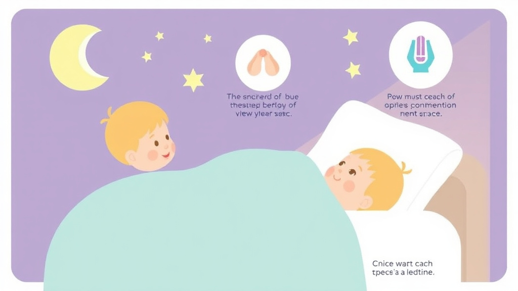 Visual guide for practical steps in what to do if baby vomits during sleep training