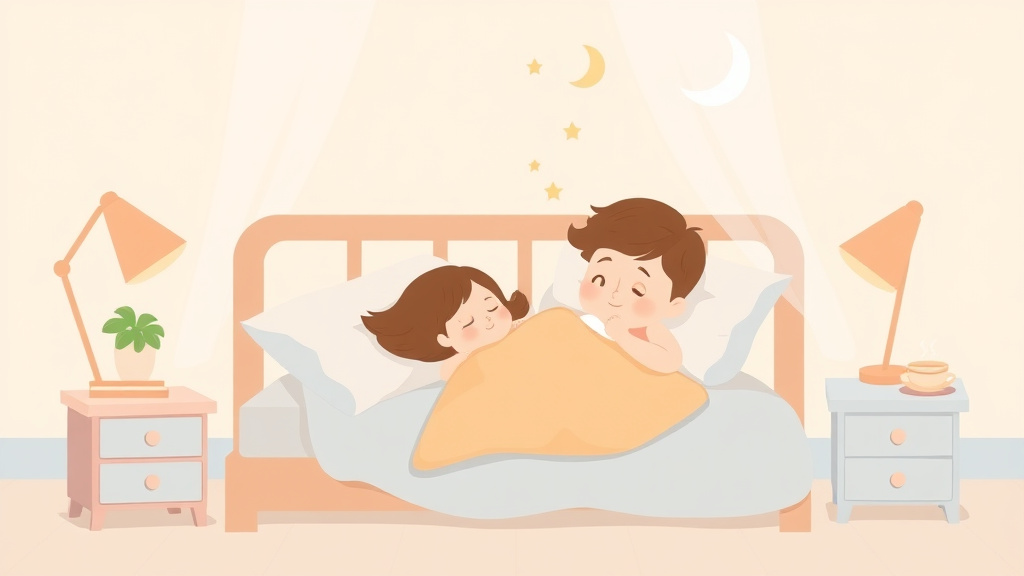 A professional illustration depicting sleep Training in a Pack and Play