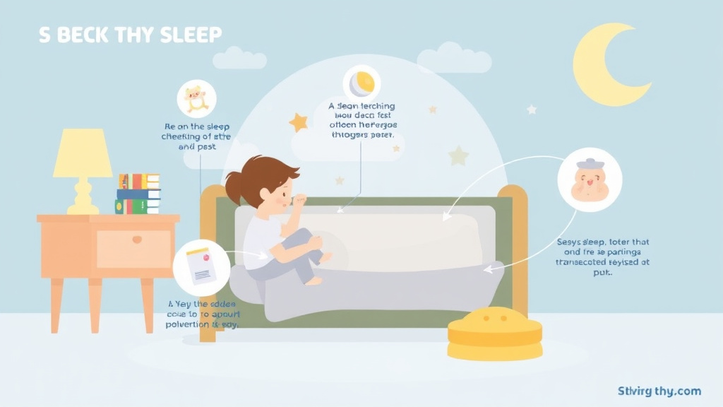 Process flow illustration for putting sleep Training in a Pack and Play into action