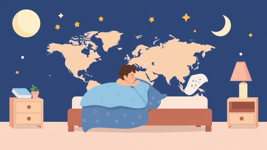 Illustration breaking down the fundamentals of sleep Training Around the World: Different Cultural Approaches