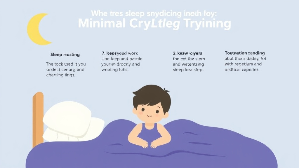 Implementation roadmap for minimal Crying Sleep Training Methods with actionable steps