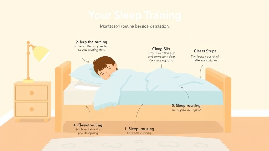 Practical workflow diagram for sleep Training Montessori Bed