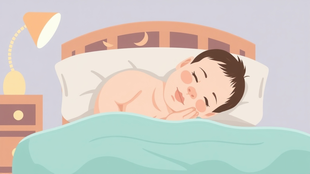 Clear illustration of sleep Training a Newborn (0-3 Months): What Works Best with supporting details