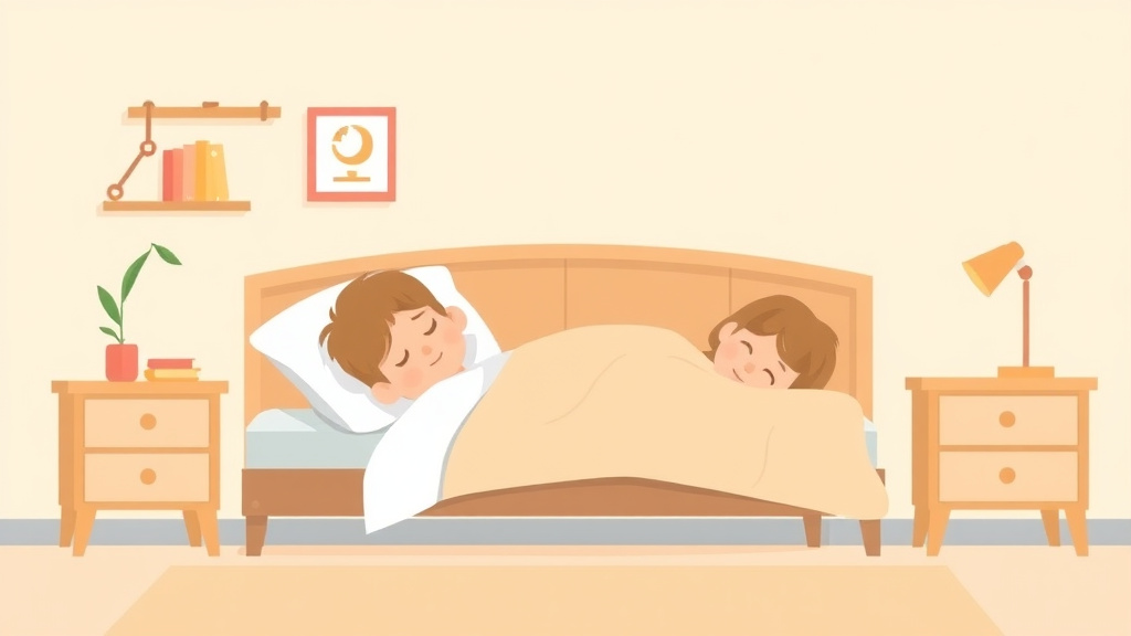 Illustration breaking down the fundamentals of sleep Training On A Tight Schedule