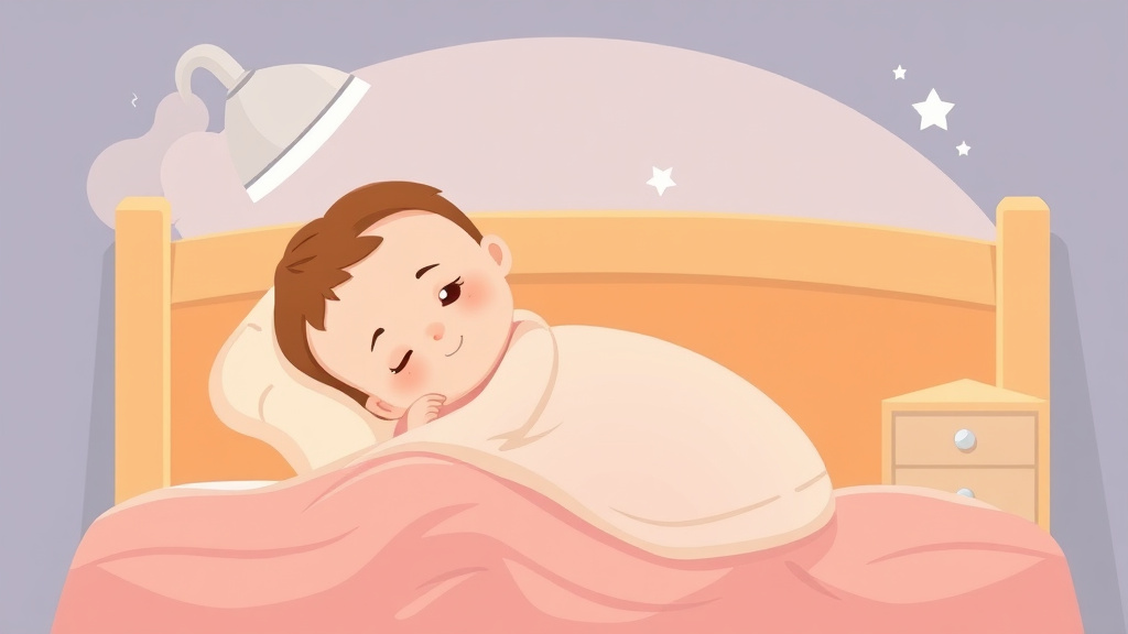 Illustration showing key concepts related to sleep training premature baby
