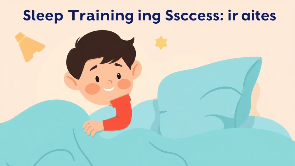 Clear illustration of sleep Training Success Rates with supporting details
