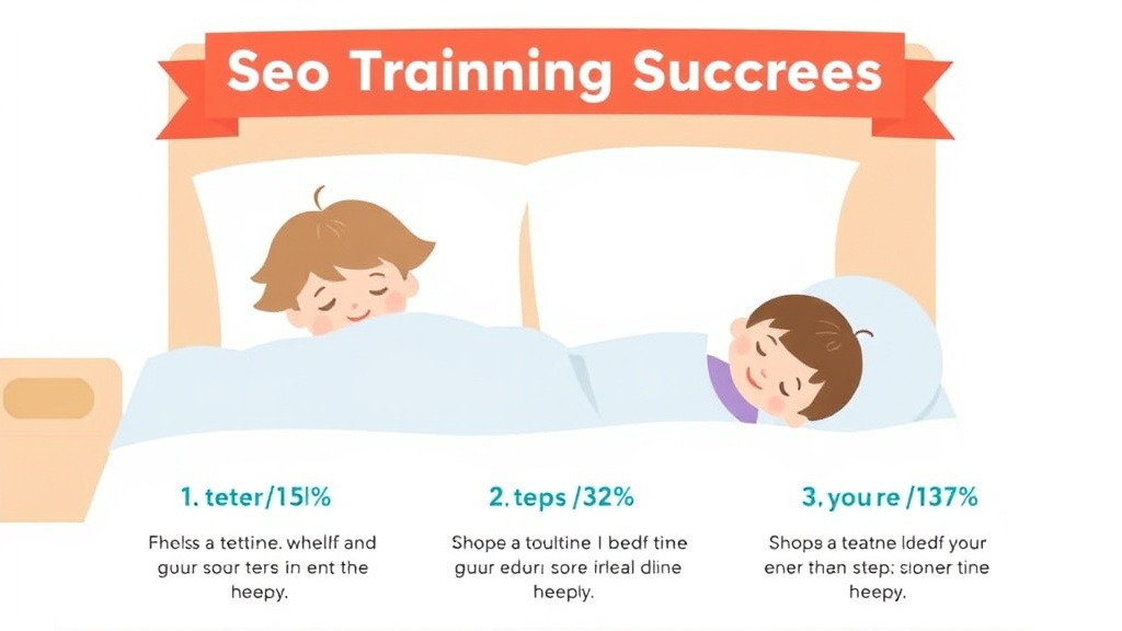 Process flow illustration for putting sleep Training Success Rates into action