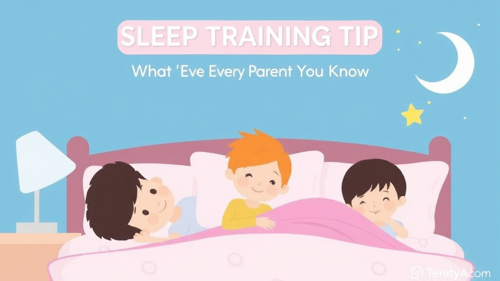 Step-by-step visual guide for implementing sleep Training Tip #249: What Every Parent Should Know