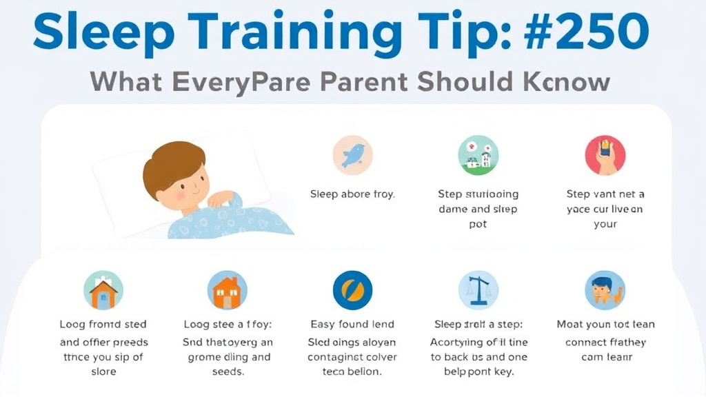 Implementation roadmap for sleep Training Tip #250: What Every Parent Should Know with actionable steps