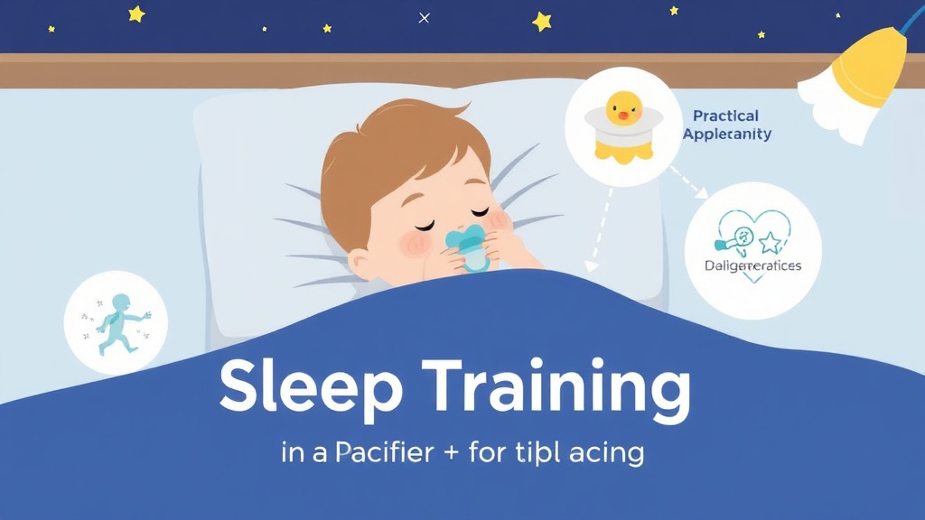 Practical checklist visual for sleep Training With A Pacifier