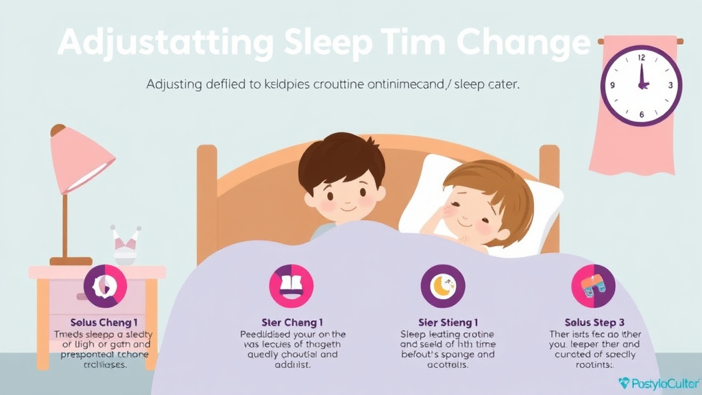 Real-world application diagram for adjusting Sleep For Time Change