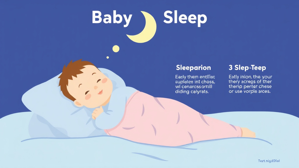 Process flow illustration for putting baby Sleep During Illness into action