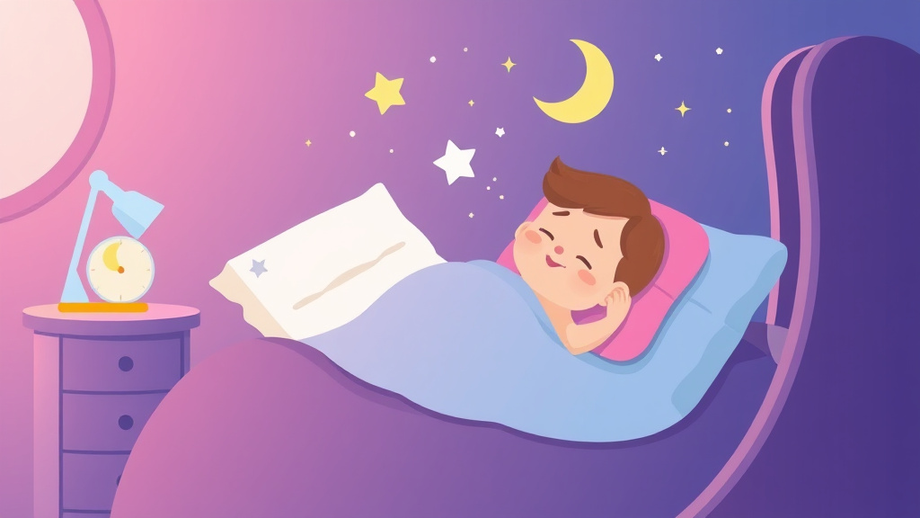 A professional illustration depicting baby Sleep Jet Lag