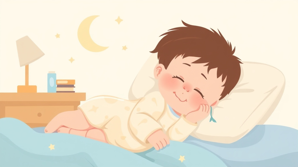 Illustration breaking down the fundamentals of baby Sleep With Ear Infection