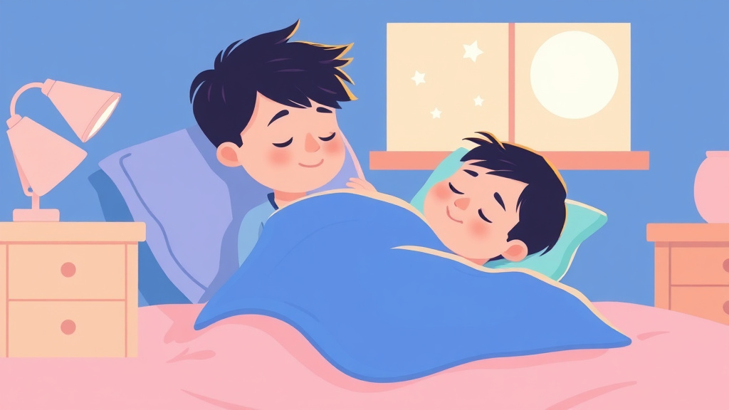 Educational graphic covering the essentials of blue Light And Baby Sleep