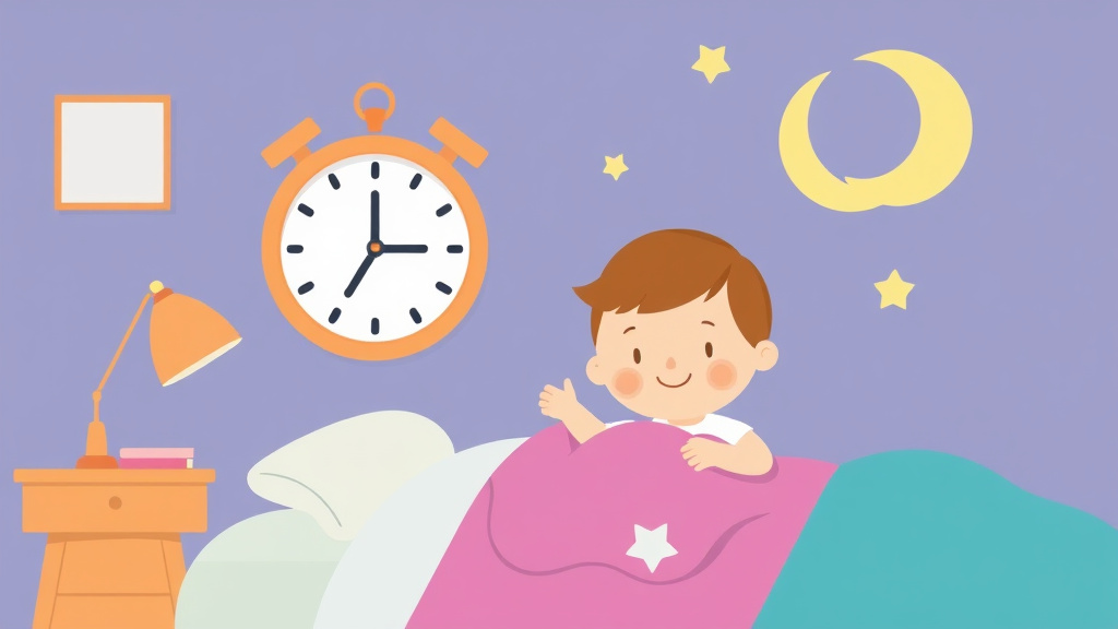 Clear illustration of clock Change And Baby Sleep with supporting details