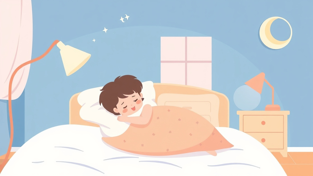 A professional illustration depicting co Sleeping To Own Room
